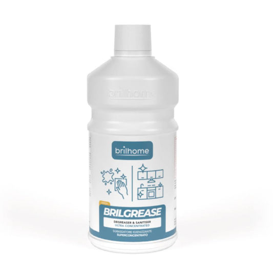 BRILGREASE - SGRASSATORE E IGIENIZZANTE SUPERCONCENTRATO
Lemon